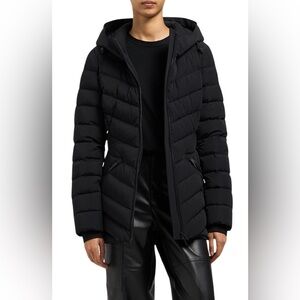 Moose Knuckles Rockcliff 5 Quilted Stretch Jacket Black XS A-Line New